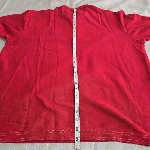 Tommy Bahama USC Trojans Polo Shirt Mens LG Red Short Sleeve Football NCAA Logo - Picture 10 of 10